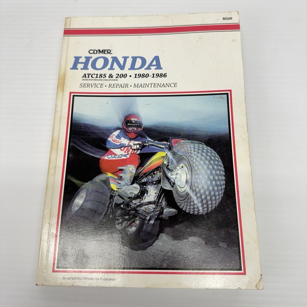 Clymer Honda 1980-1986 ATC185 ATC200 Service Repair Maintenance Manual M326